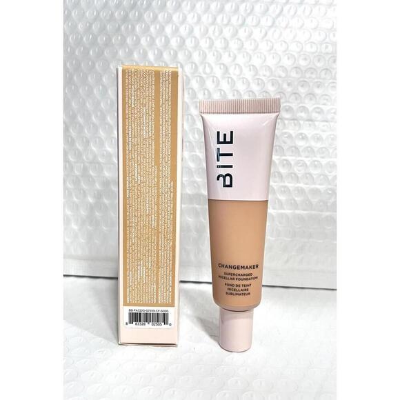 BITE BEAUTY ChangeMaker Micellar Foundation L45 Medium Vegan 100% - Picture 3 of 4